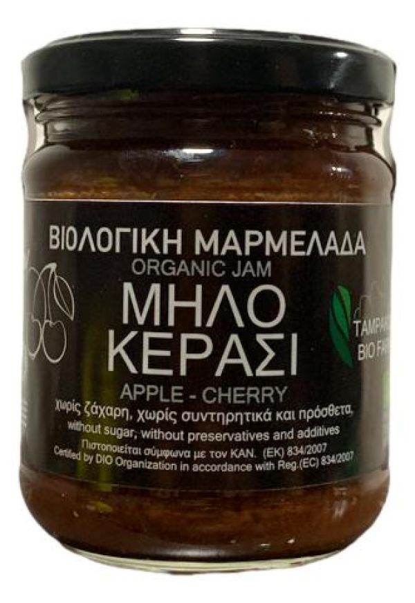 Μαρμελάδα Μήλο Κεράσι Χωρίς Ζάχαρη