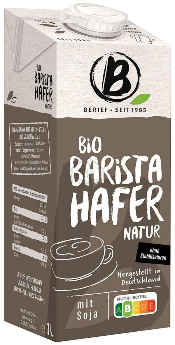 Ρόφημα Βρώμης Barista