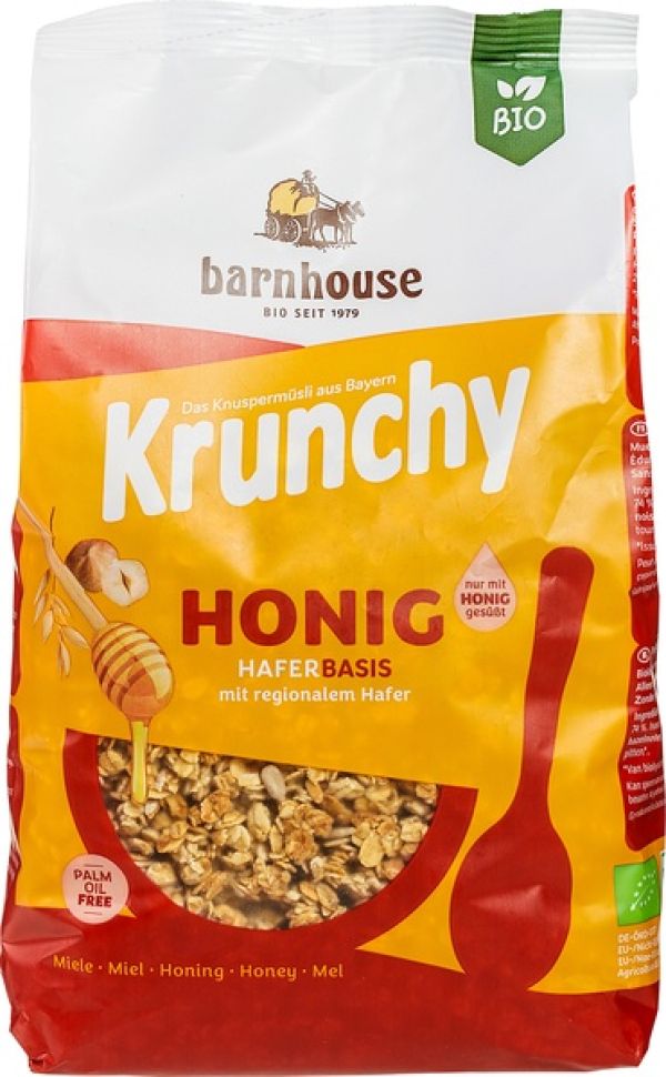 Μούσλι krunchy Μέλι & Φουντούκι