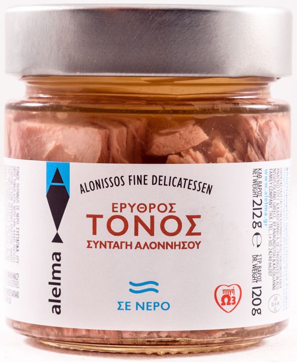 Ερυθρός Τόνος Αλοννήσου σε Νερό