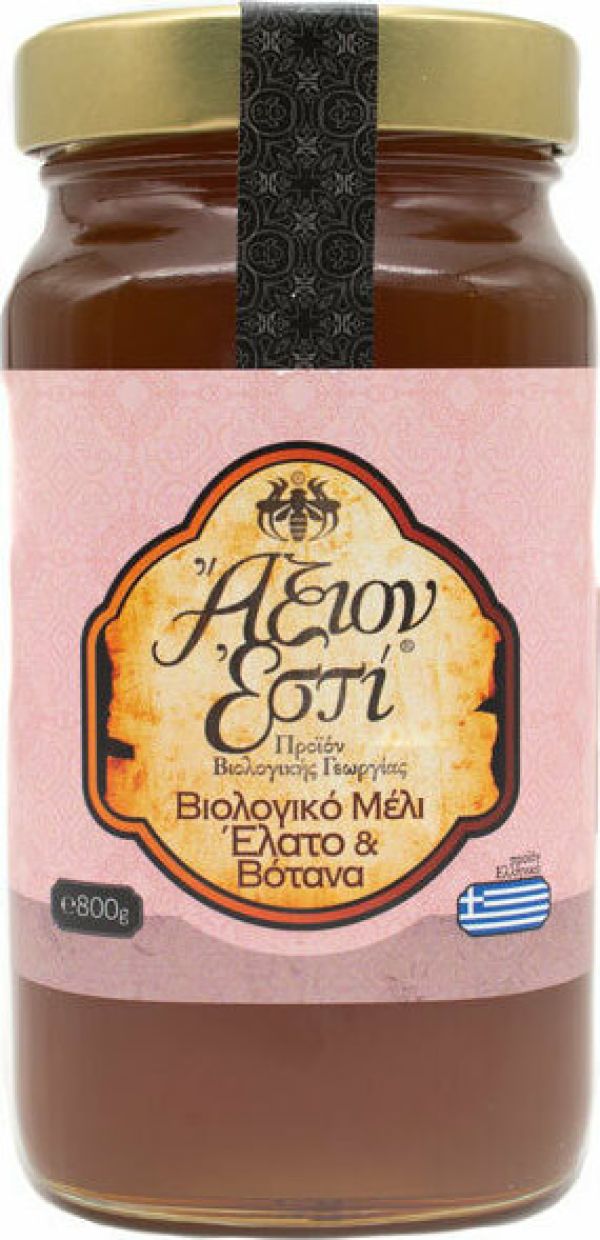 Βιολογικό Μέλι Έλατο & Βότανα